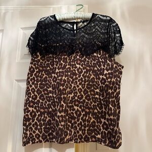 Ann Taylor New Cotton Blend Top, size XXL